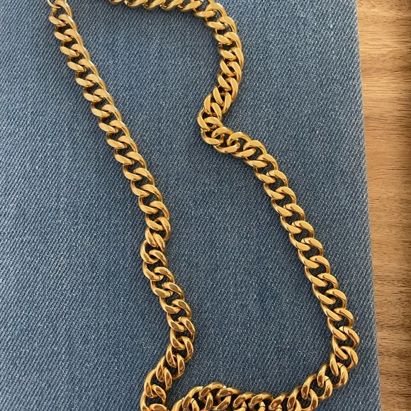 Jewelry - Gold Plated Stainless Steel Necklace Cuban Link